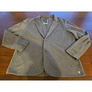 Right Of Way R.O.W. Charcoal Gray Brody Blazer Mens XL New with tags MFRP $49.99